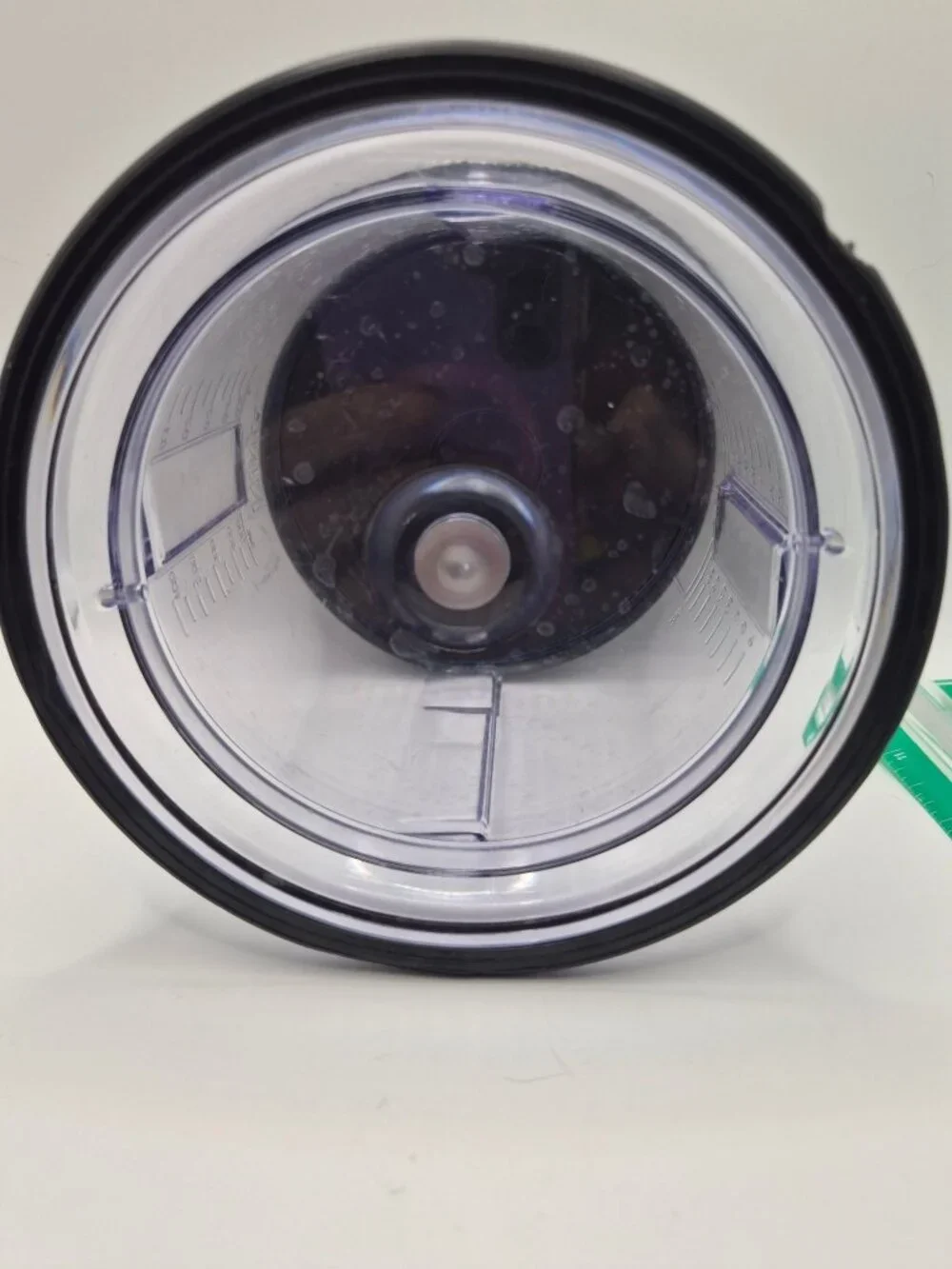 Ninja Food Processor Bowl 16oz Replacement Clear Plastic With Black Lid